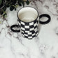 BW Checkered Mug-3